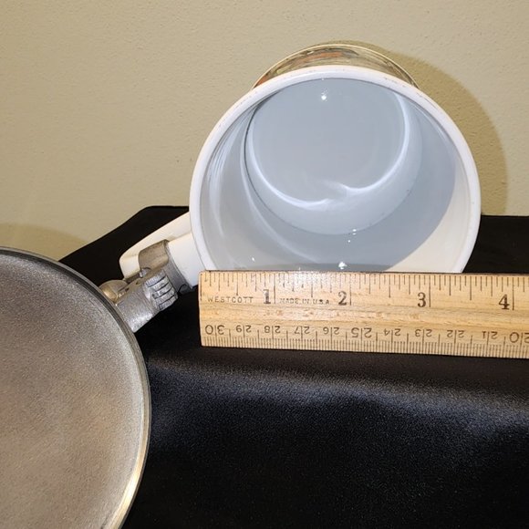 Vintage AK Kaiser Porcelain Beer Stein with Pewter lid - Arm Wrestling - Picture 12 of 15